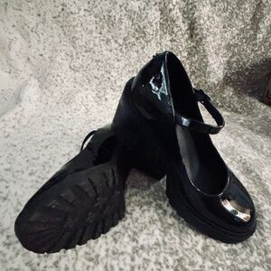 Madden NYC chunky Mary Janes